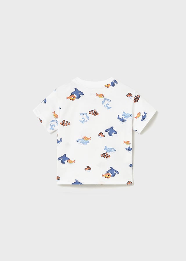 Conj. Set dos camisetas m/c y Bermuda felpa play