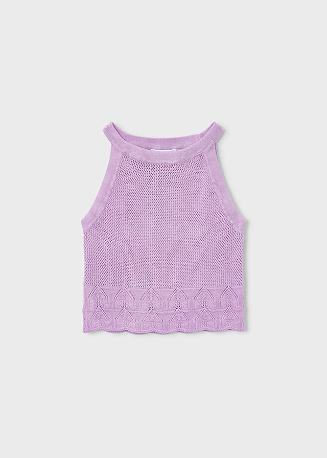Conj. Top tricot y Pantalon corto tricot