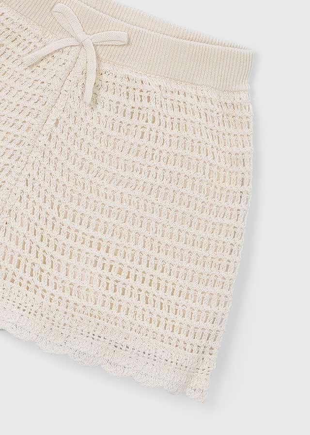 Conj. Top y Pantalon corto tricot