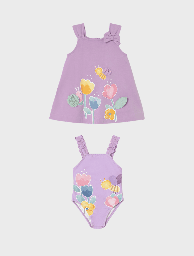 Conj. Vestido y Bañador grafica