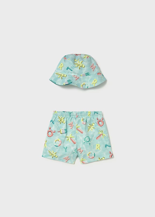 Conj. bañador con bucket