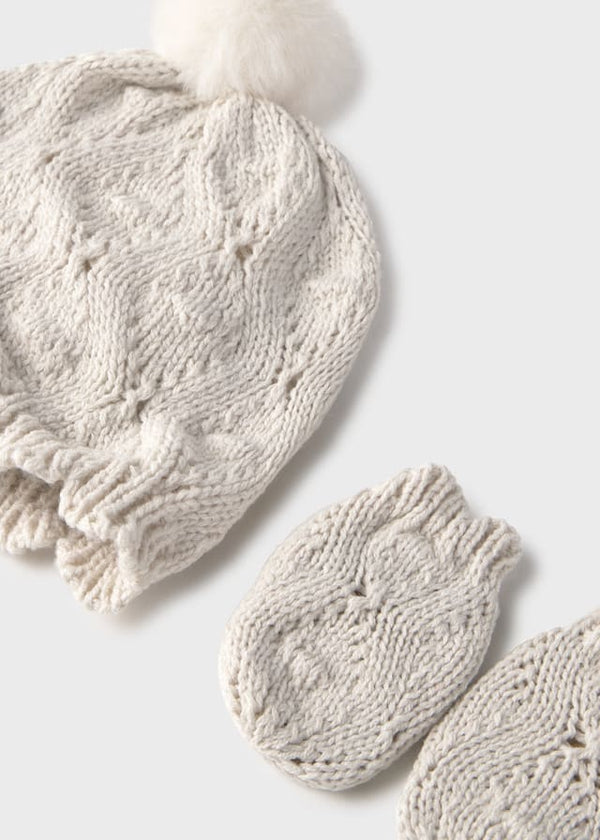 Conj. gorro y manoplas