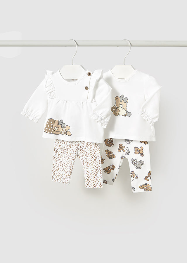 Conj. leggings 4 piezas