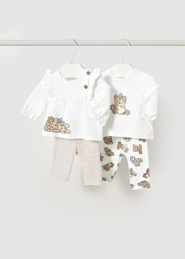 Conj. leggings 4 piezas