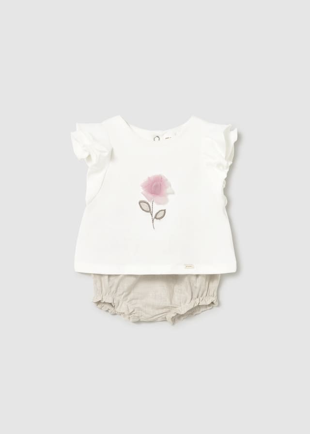 Conj. pantalon corto
