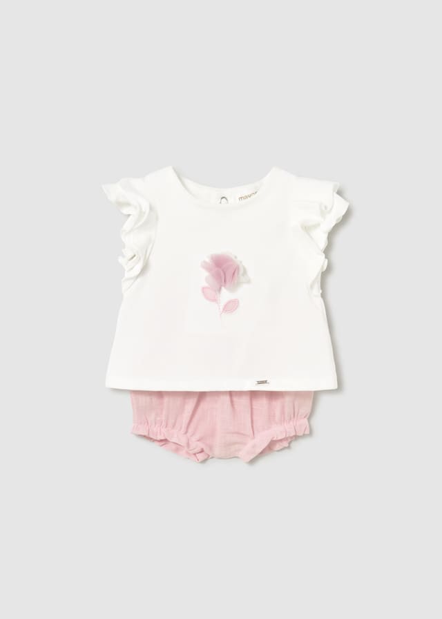 Conj. pantalon corto