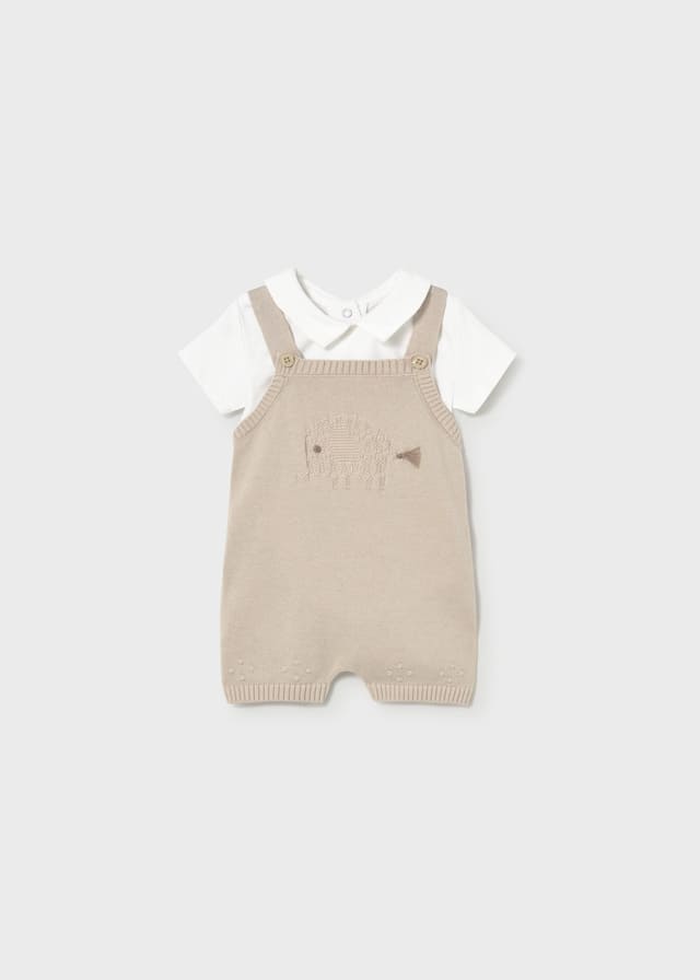 Conj. peto tricot body