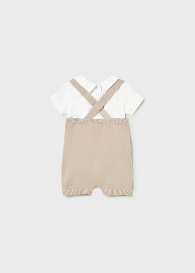 Conj. peto tricot body
