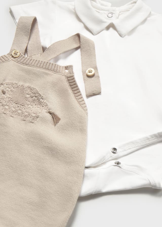 Conj. peto tricot body