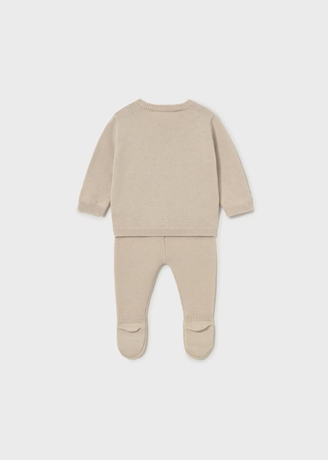 Conj. polaina tricot