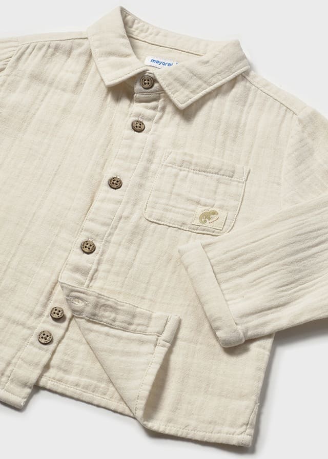 Conj Camisa m/l y Pantalon bambula