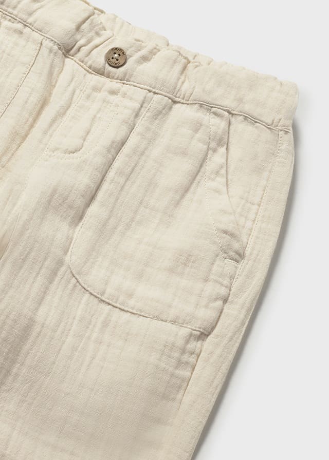 Conj Camisa m/l y Pantalon bambula