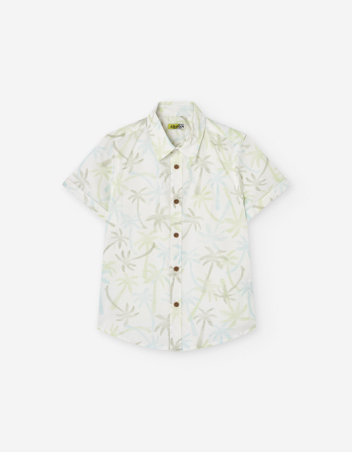 SHIRT VOILE AOP