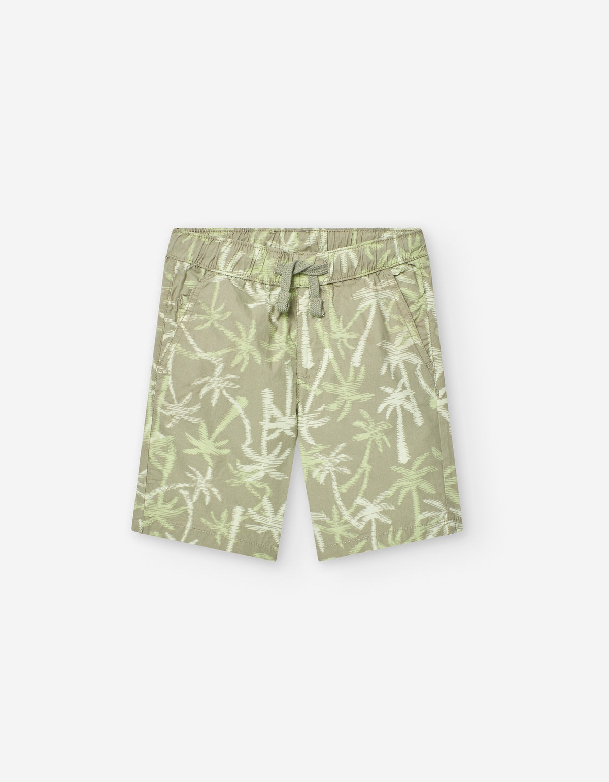 SHORT FLEECE AOP