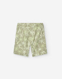 SHORT FLEECE AOP