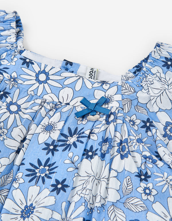 DRESS VOILE AOP