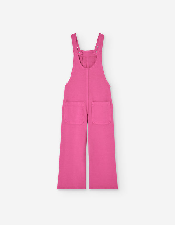 OVERALL DENIM FLEECE