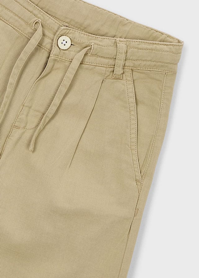 Pantalon lino relaxed