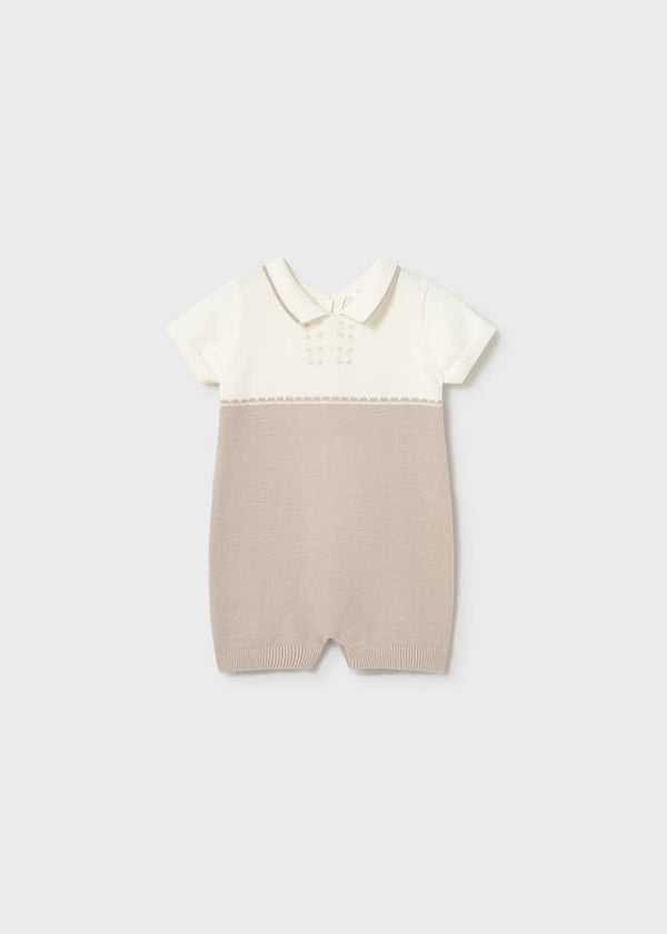 Pelele tricot cuello