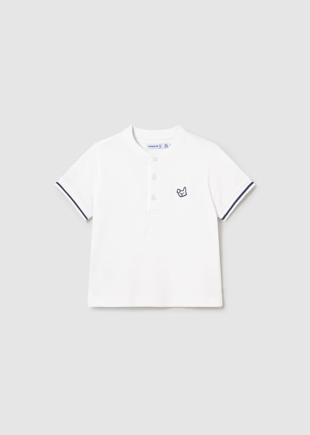 Polo m/c cuello mao