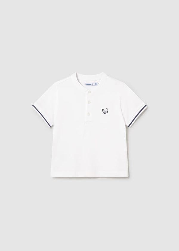 Polo m/c cuello mao