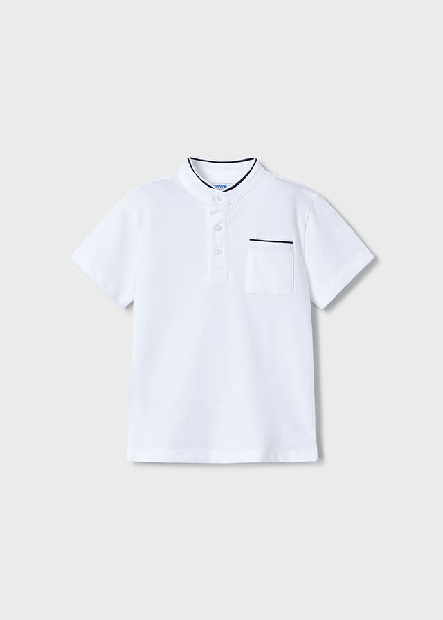 Polo m/c cuello mao