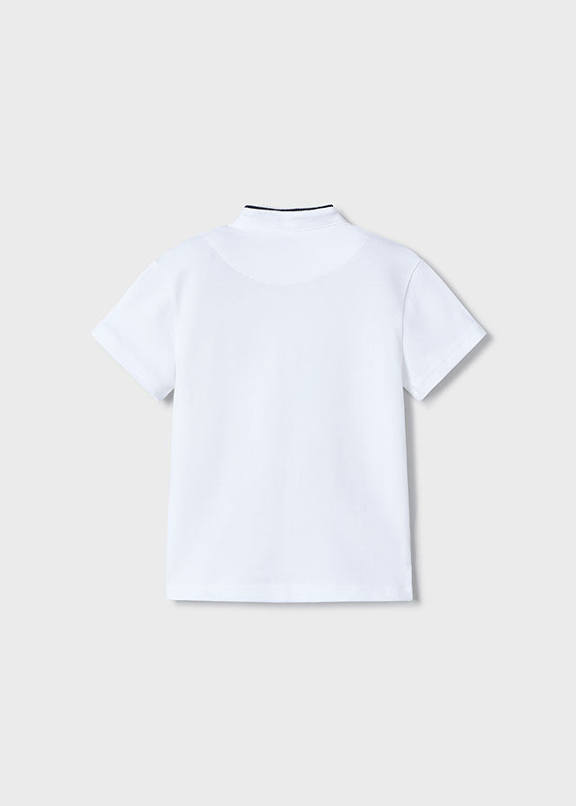 Polo m/c cuello mao
