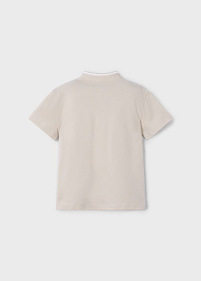 Polo m/c cuello mao