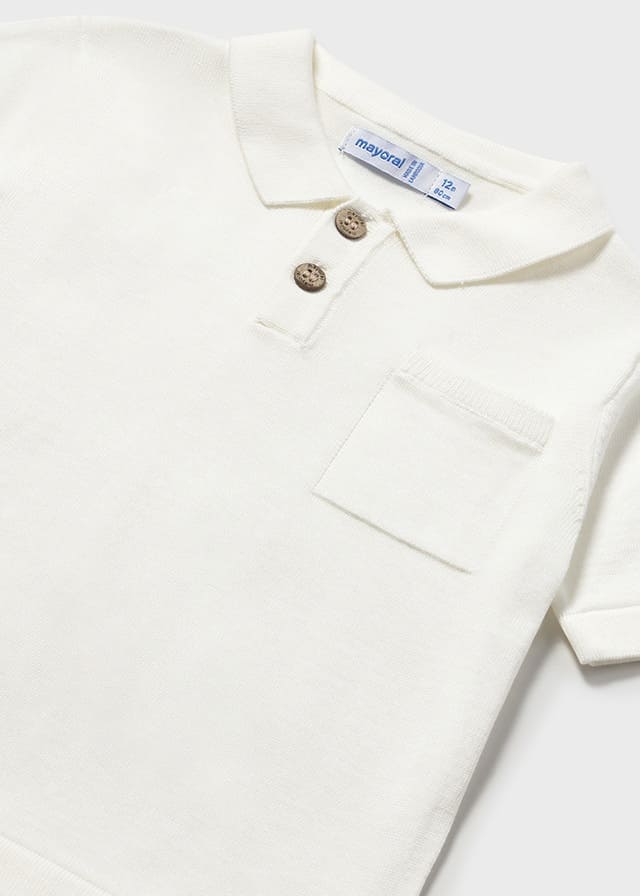 Polo m/c tricot