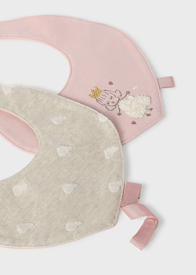 Set 2 baberos bandana