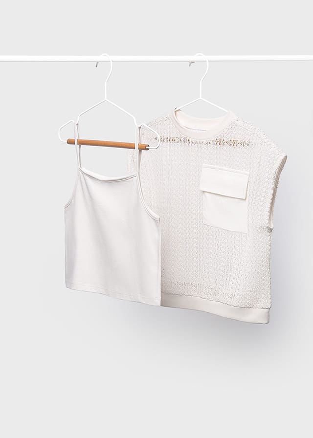 Twin set bolsillo