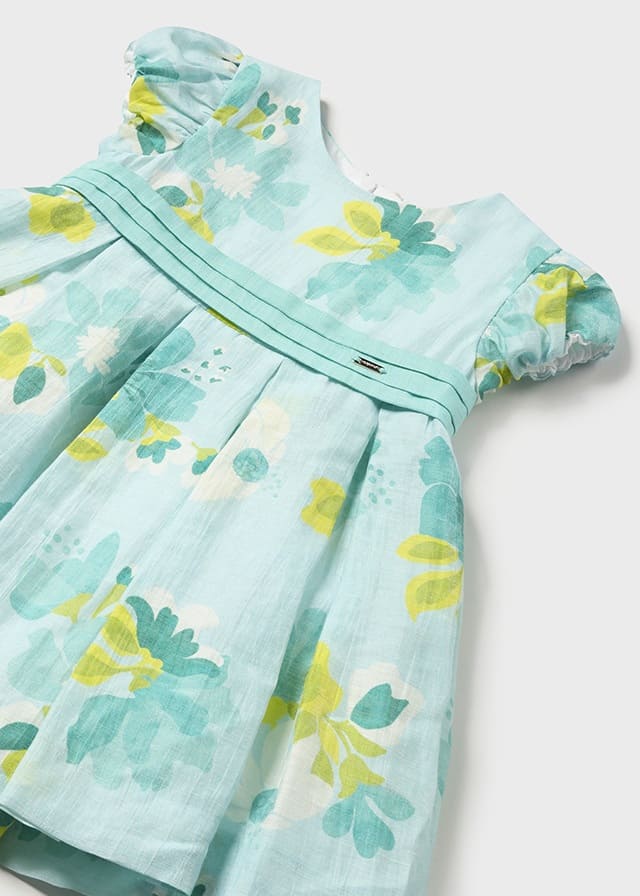 Vestido monolite estampado