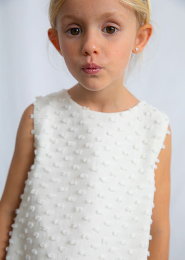 Vestido plumeti