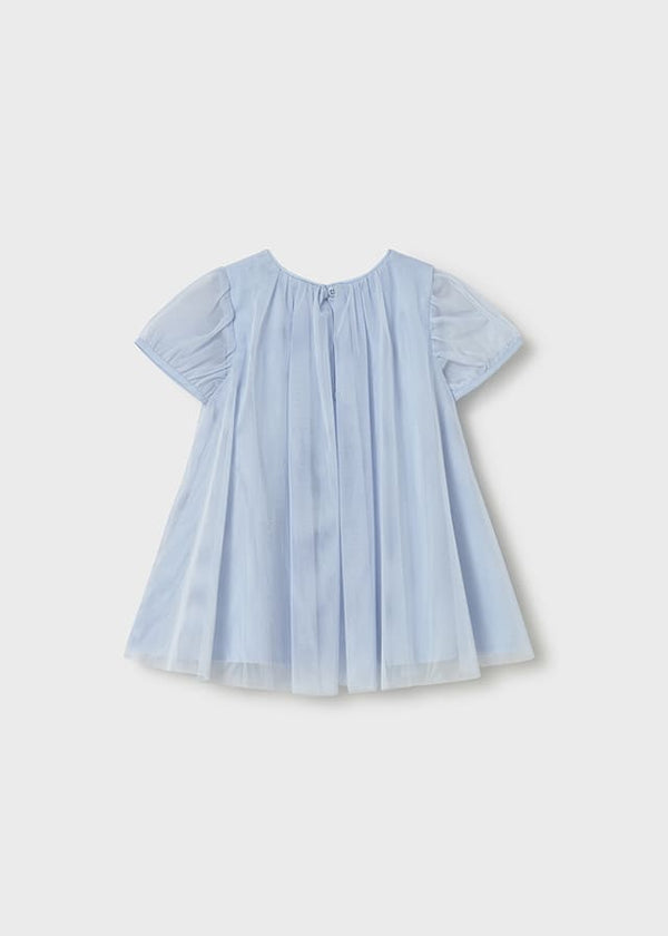 Vestido tul con bolso