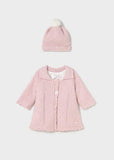 Abrigo y gorro tricot