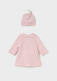 Abrigo y gorro tricot