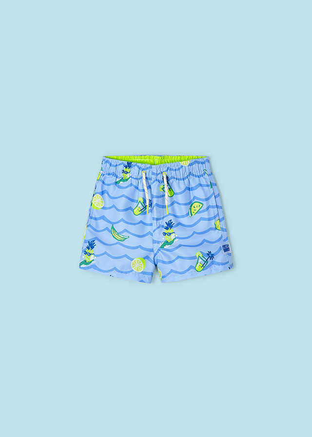 Bañador bermuda estampado