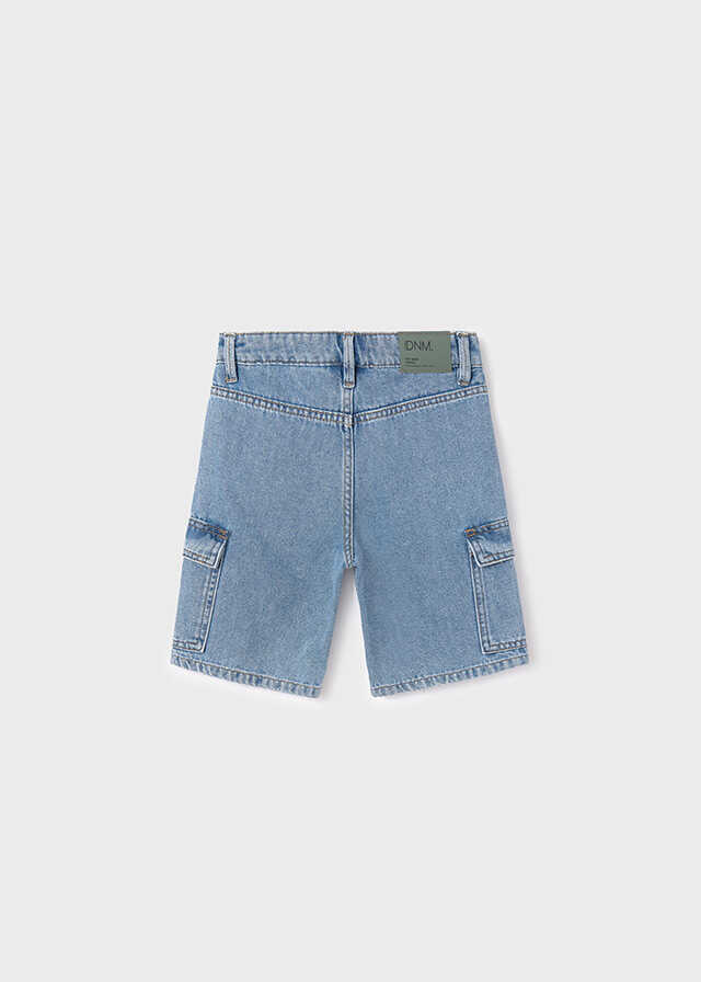 Bermuda denim cargo