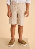 Bermuda lino suiting