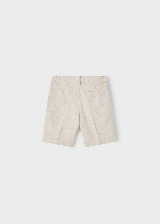 Bermuda lino suiting