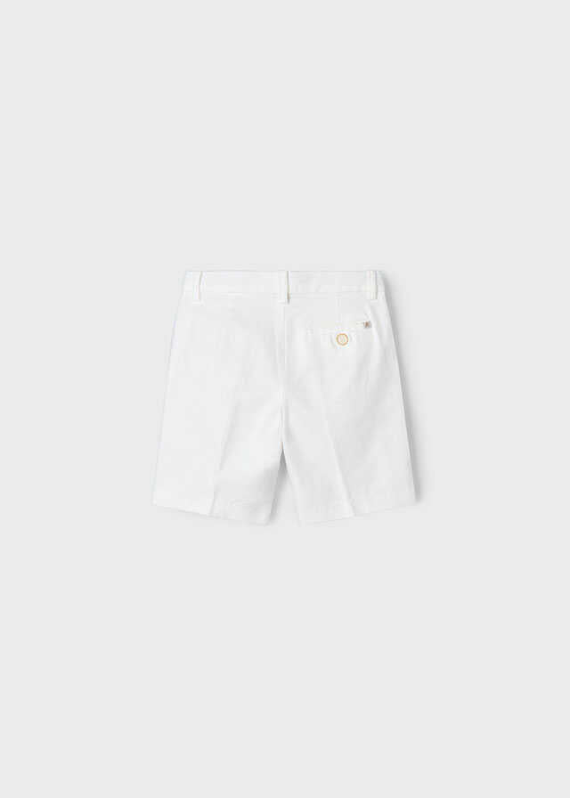 Bermuda lino suiting