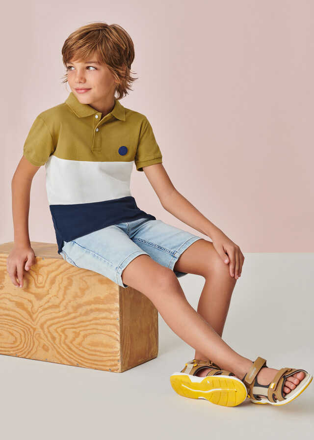 Bermuda soft denim
