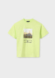 Camiseta m/c embossed