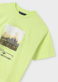 Camiseta m/c embossed