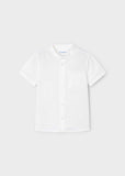 Camisa m/c cuello mao lino