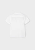 Camisa m/c cuello mao lino