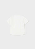 Camisa m/c cuello mao lino