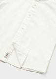 Camisa m/c cuello mao lino