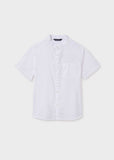 Camisa m/c cuello mao