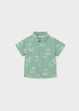 Camisa m/c estampada